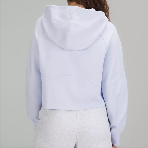 Lululemon Scuba Oversized Half Zip Blissful Blue (Pastel Blue/Lavender) XS/S - Picture 2 of 11